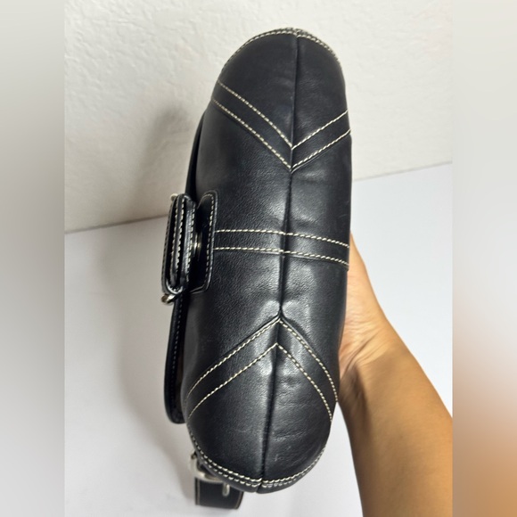 Coach Y2K Black Mini Soho Leather Shoulder Bag - Picture 8 of 12